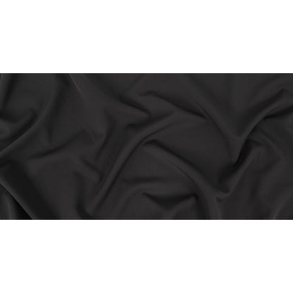 Black Stretch Polyester Woven Full