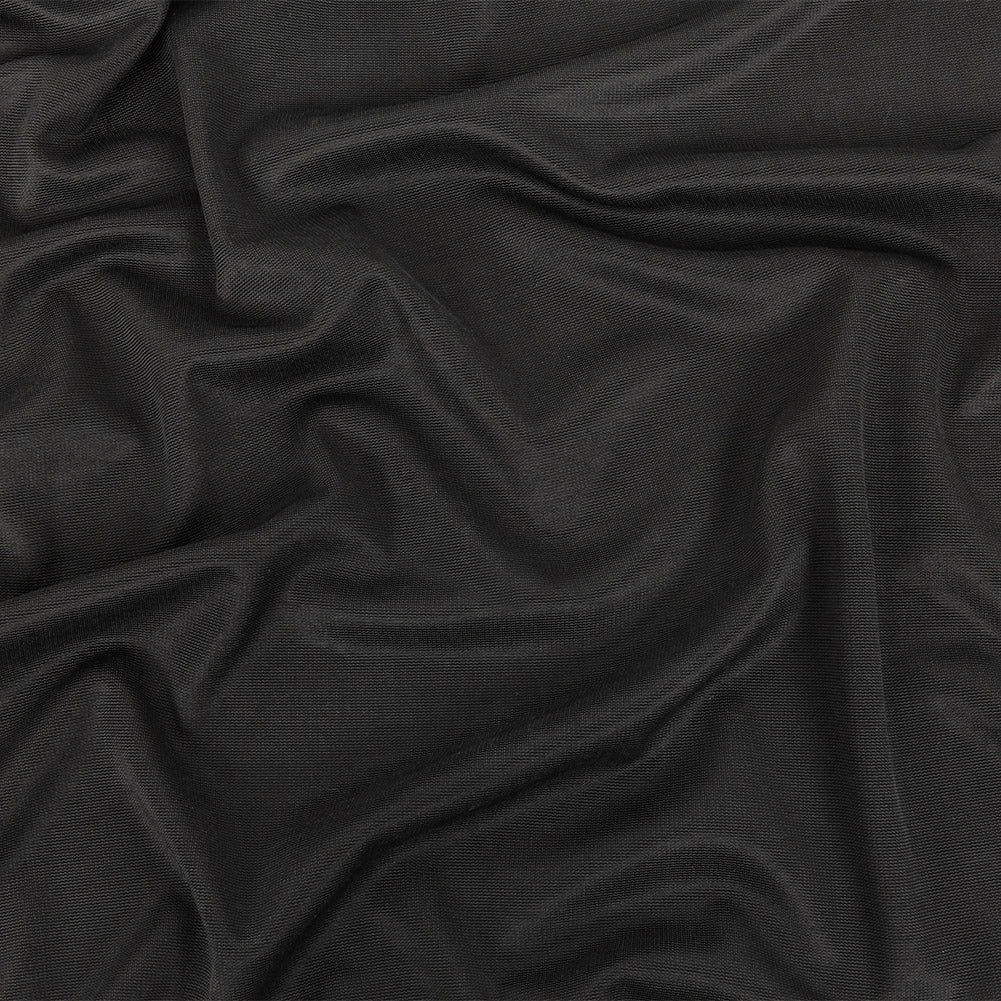 Sleek Stretch Ponte Knit - Black - Made in Italy