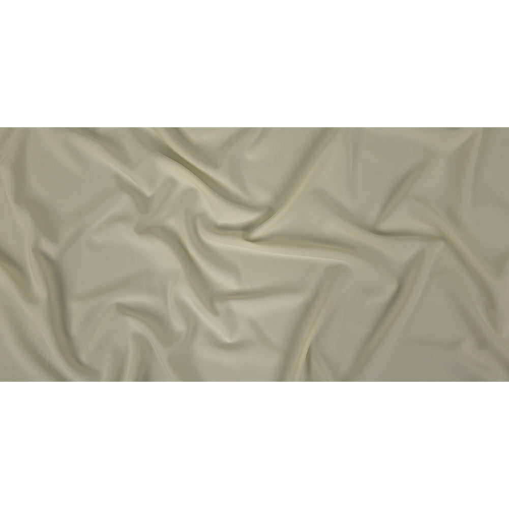 Cream Stretch Polyester Crepe Full