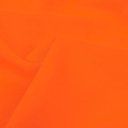 Neon Orange Polyester Lining Detail