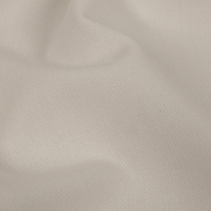 Italian Ivory Stretch Polyester and Viscose Woven Detail