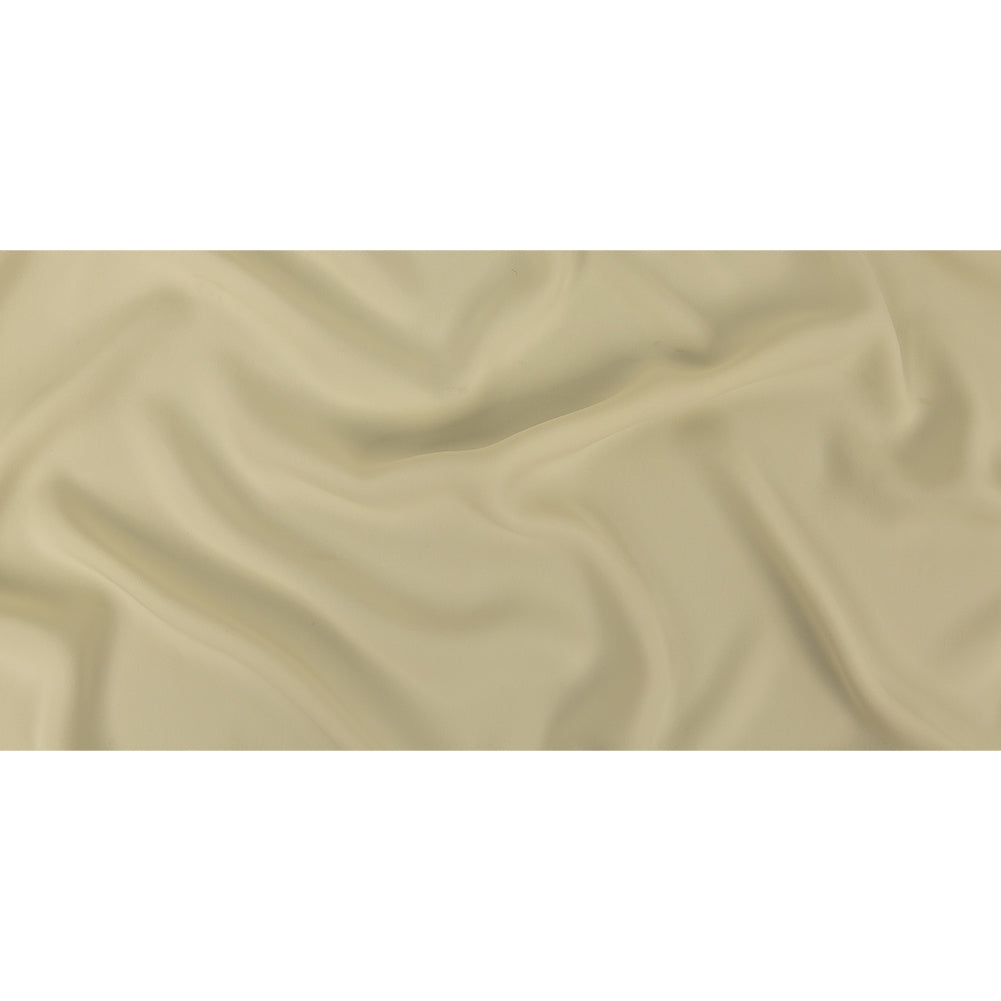 Cannoli Cream Smooth Stretch Polyester Twill Full