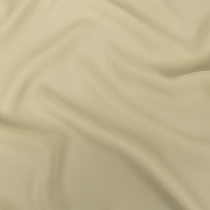 Cannoli Cream Smooth Stretch Polyester Twill