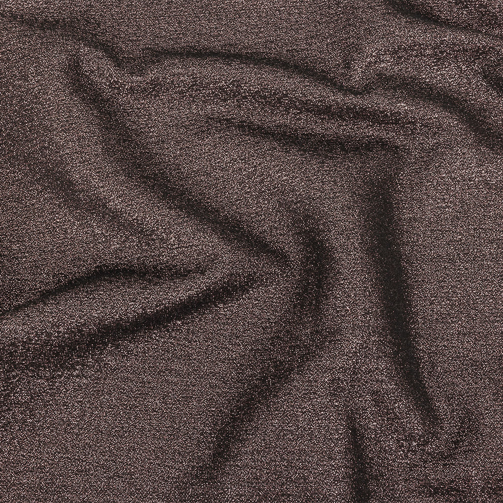 Italian Dusty Rose Metallic Cotton Suiting