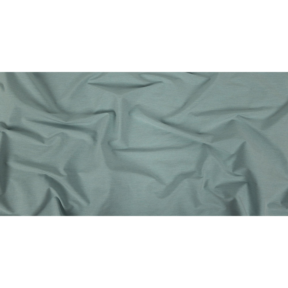 Italian Heathered Sky Blue Stretch Viscose Woven Full