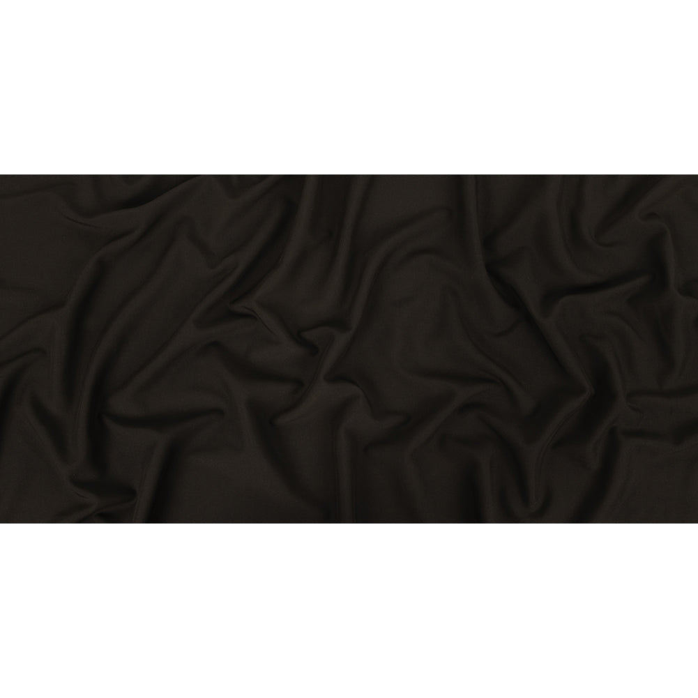 Black Stretch Polyester Twill Full