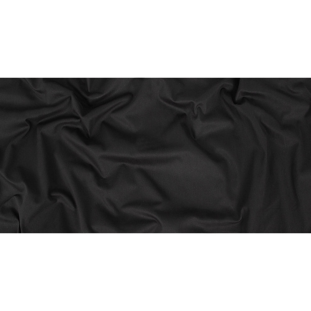 Black Stretch Cotton Twill Full