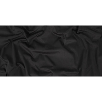 Black Stretch Cotton Twill Full