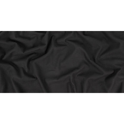 Theory Black Cotton Brushed Twill Lining Full