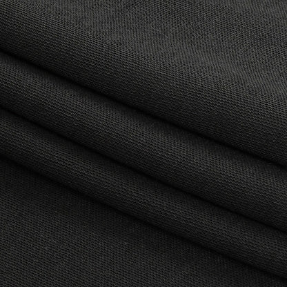 Theory Black Rayon Interlock Knit Folded