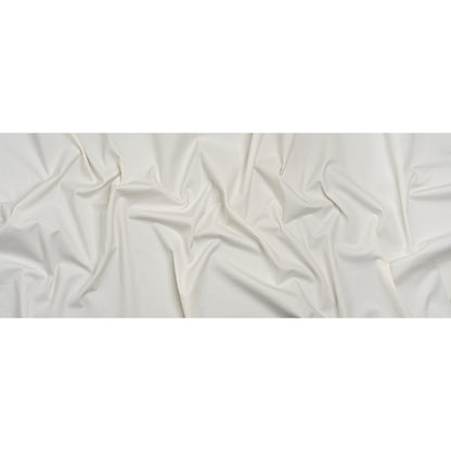 Theory Whisper White Stretch Blended Cotton Twill