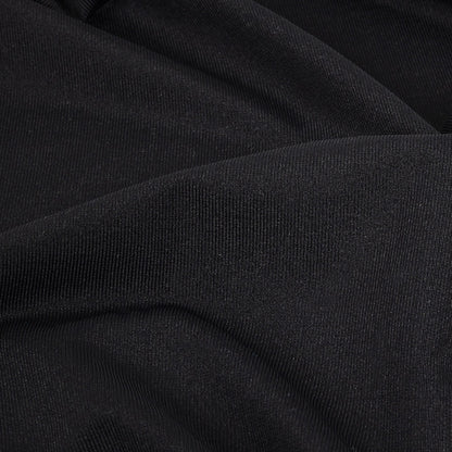 Theory Black Stretch Nylon Jersey Detail