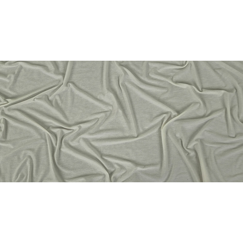 Off-White Stretch Rayon Jersey Full