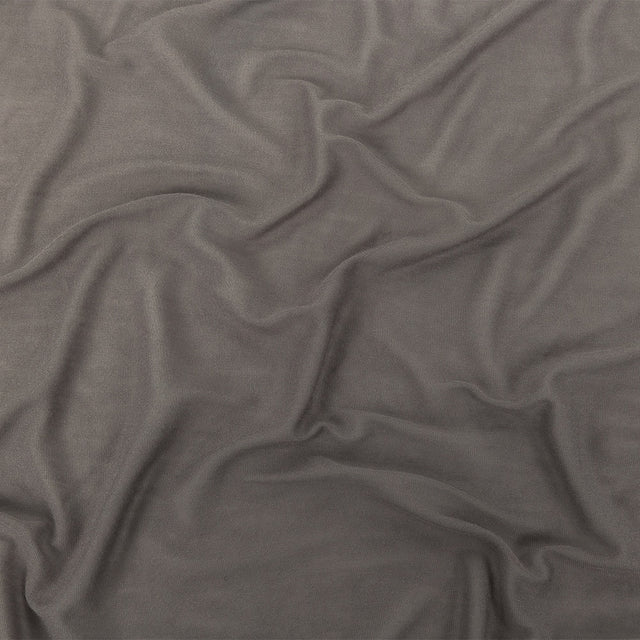 Gray Tissueweight Stretch Rayon Jersey