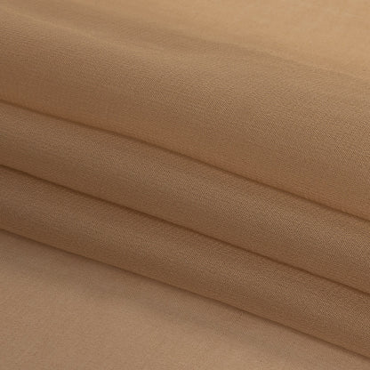Macaroon Silk Chiffon Folded