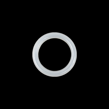 Translucent Plastic O-Ring for 3/8" Strap - Set of 4
