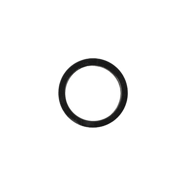 Jet Black Plastic O-Ring for 3/8" Strap - Set of 4