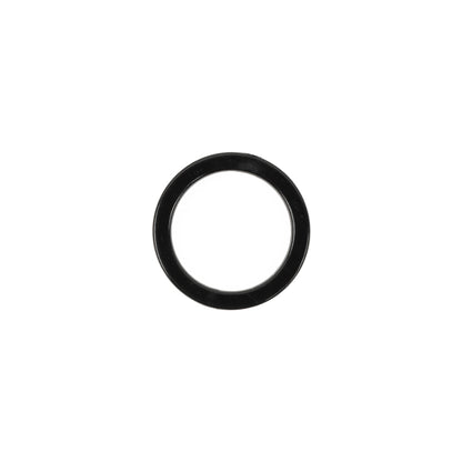 Jet Black Plastic O-Ring for 5/16" Strap - Set of 4