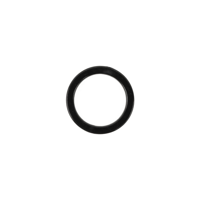 Jet Black Plastic O-Ring for 5/16" Strap - Set of 4