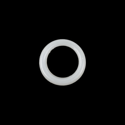 Ghostly White Plastic O-Ring for 1/4" Strap - Set of 4