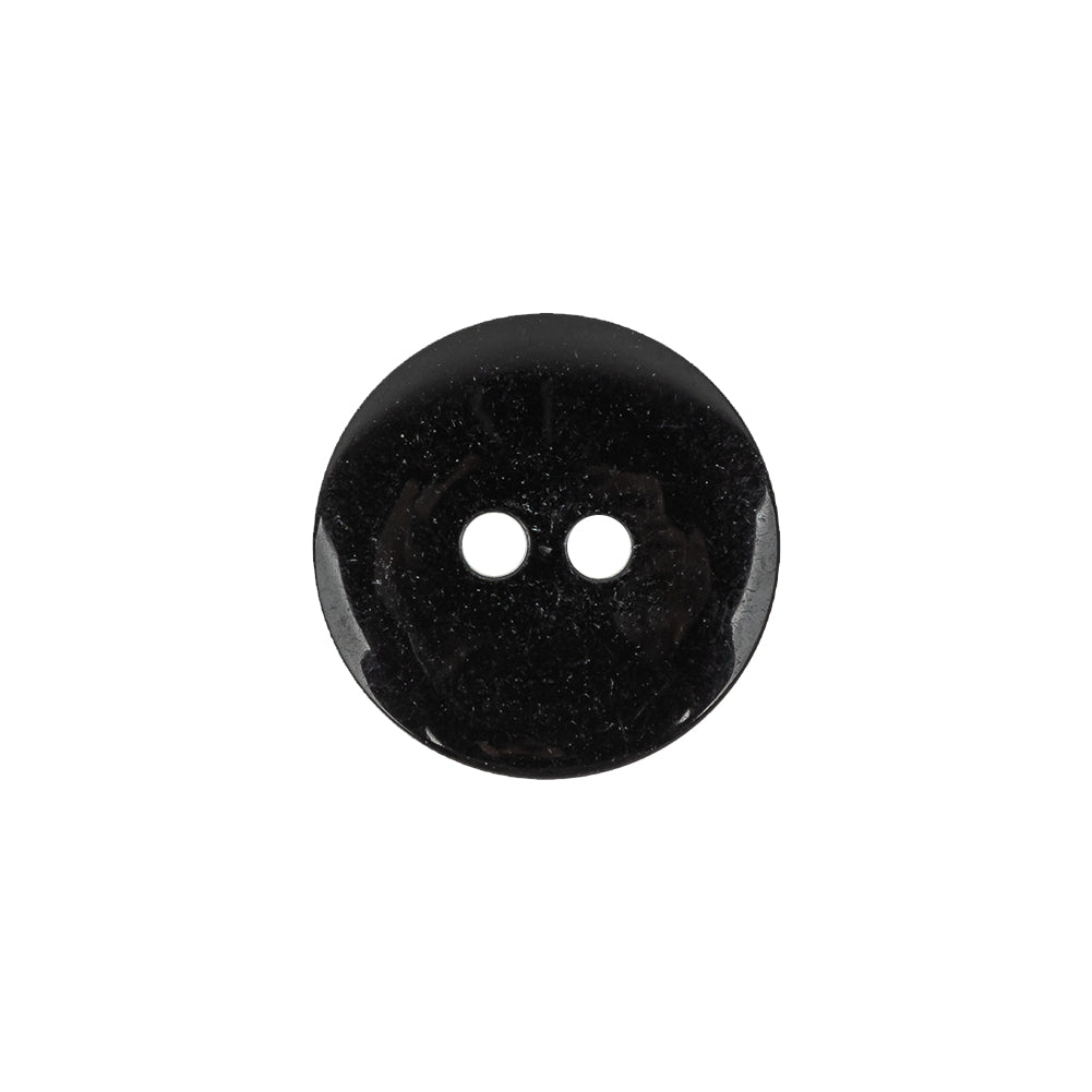 Silver Striated 2-Hole Plastic Saucer Button - 28L/18mm Detail