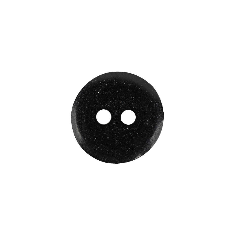 Silver Striated 2-Hole Plastic Saucer Button - 24L/15mm Detail