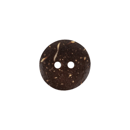Tecnofantas Floral 2-Hole Coconut Button - 24L/15mm Detail