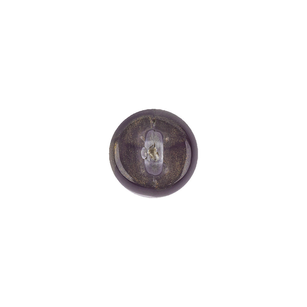 Luscious Grape and Spumante Iridescent Half Round Shank Back Button - 18L/11.5mm Detail