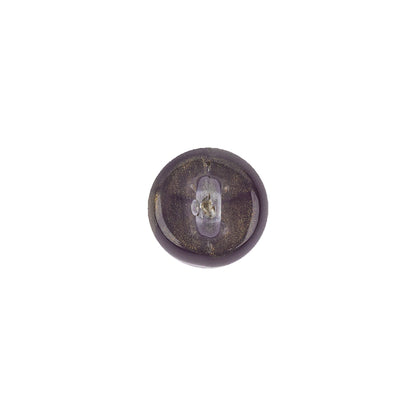 Luscious Grape and Spumante Iridescent Half Round Shank Back Button - 18L/11.5mm Detail