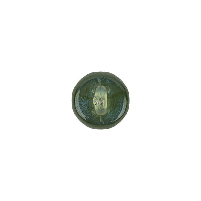 Rolling Waters and Olive Branch Iridescent Half Round Shank Back Button - 18L/11.5mm Detail
