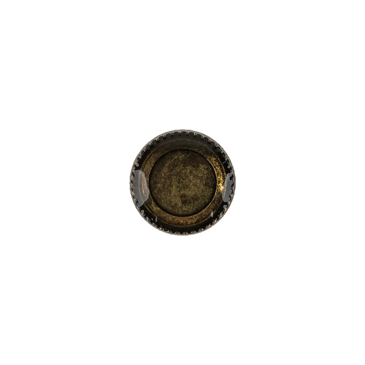template--25130090922057__main-Amber and Bronze Iridescent Resin-Casted Blouse Button - 17L/10.5mm
