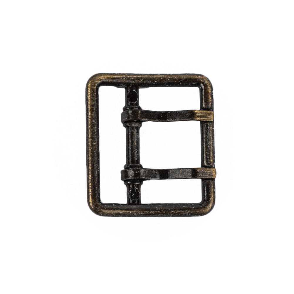 Old Gold Double Tongue Metal Buckle - 25m