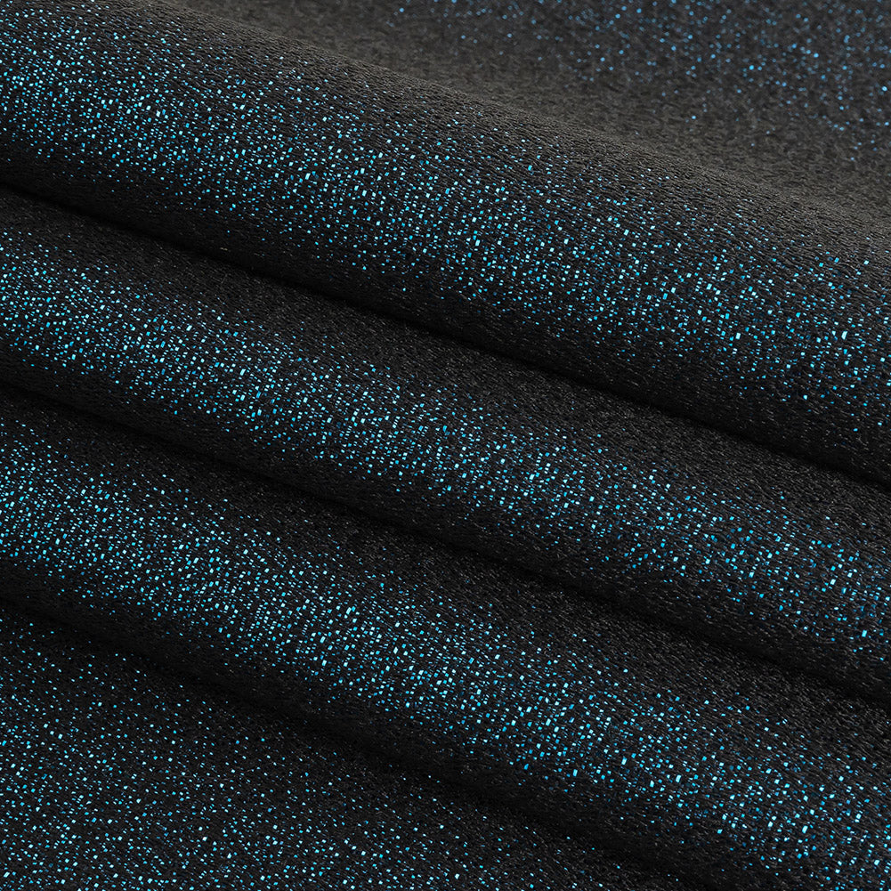Italian Metallic Laser Beam and Stretch Limo Woven Lame Folded