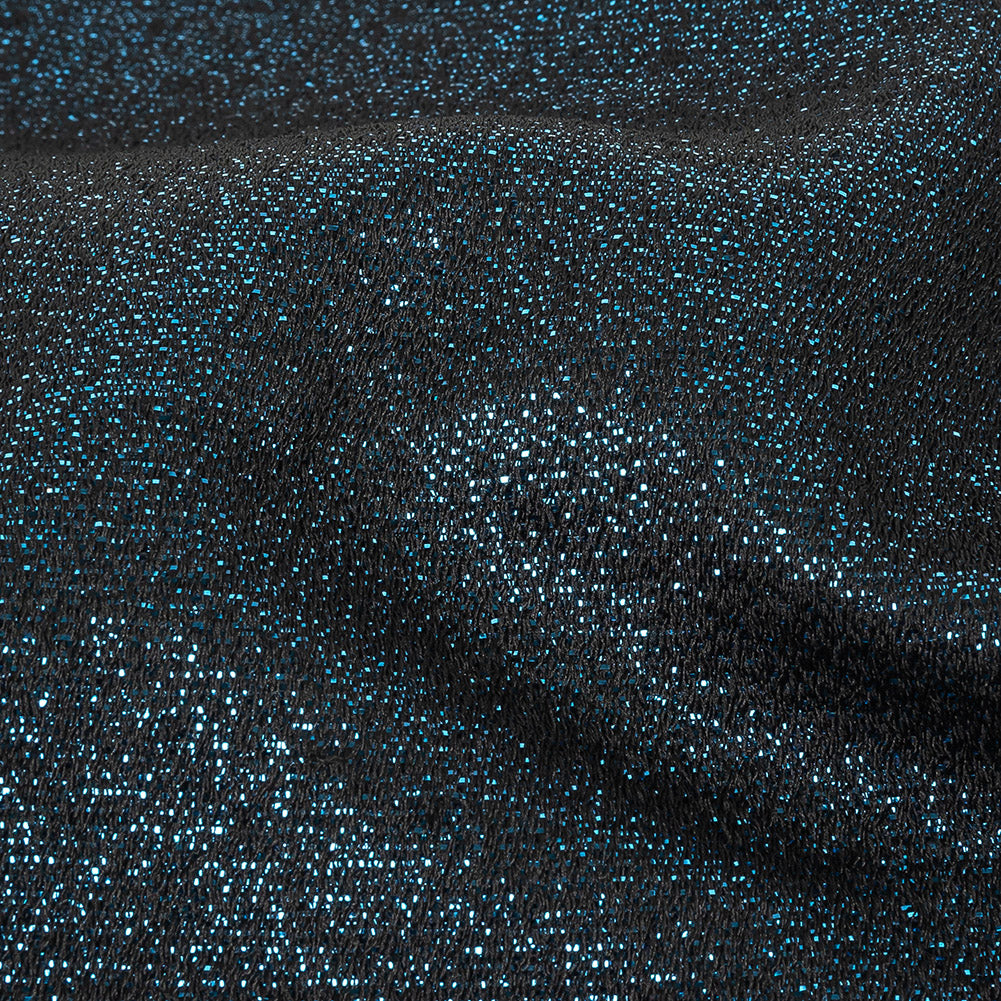 Italian Metallic Laser Beam and Stretch Limo Woven Lame Detail