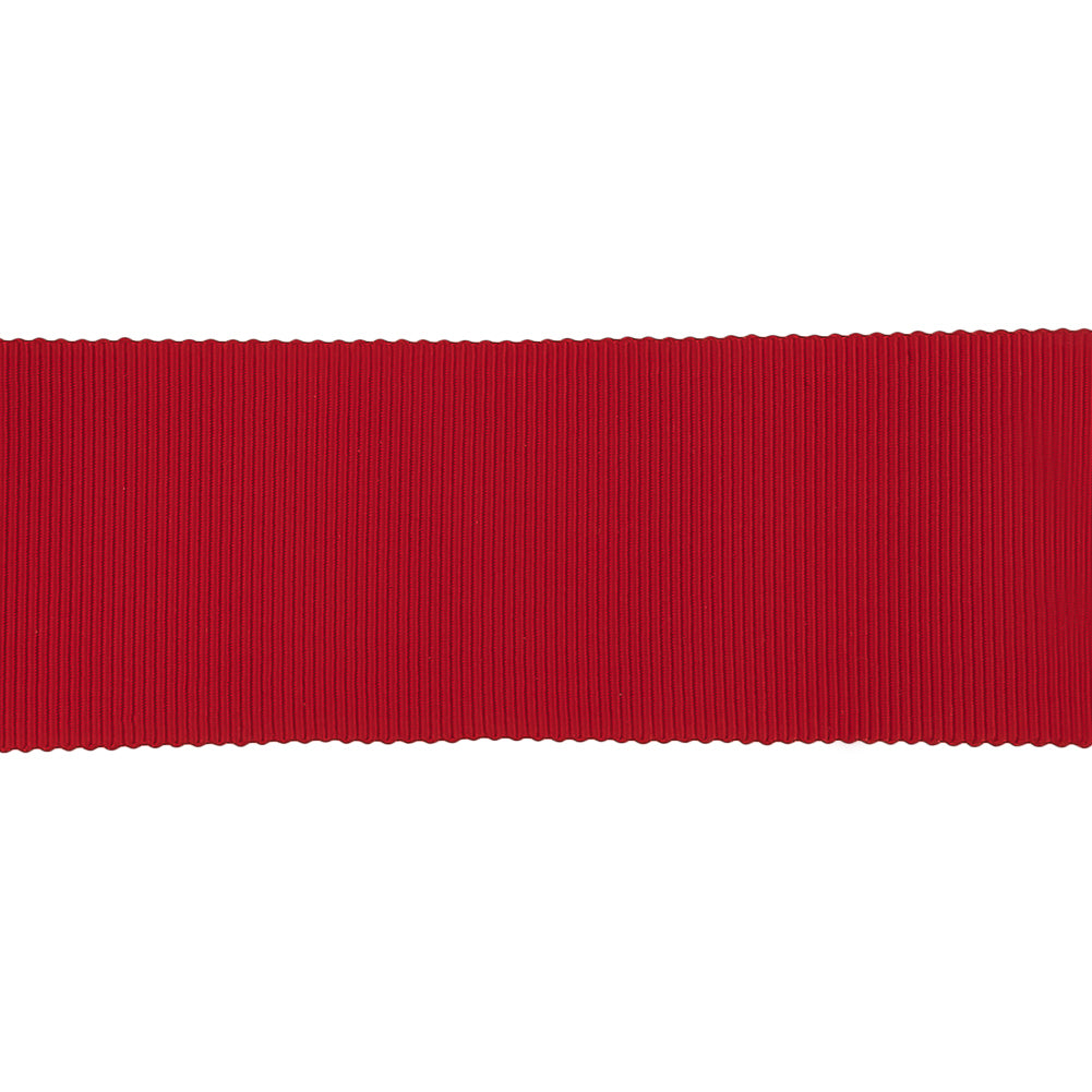 Aura Orange Petersham Grosgrain Ribbon - 1.4375" Detail