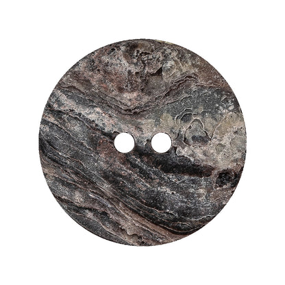 Oil Slick Iridescent 2-Hole Shell Button - 44L/28mm Detail