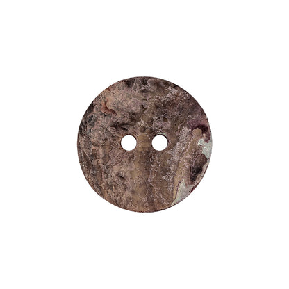 Wine Topaz Iridescent 2-Hole Shell Button - 32L/20mm Detail