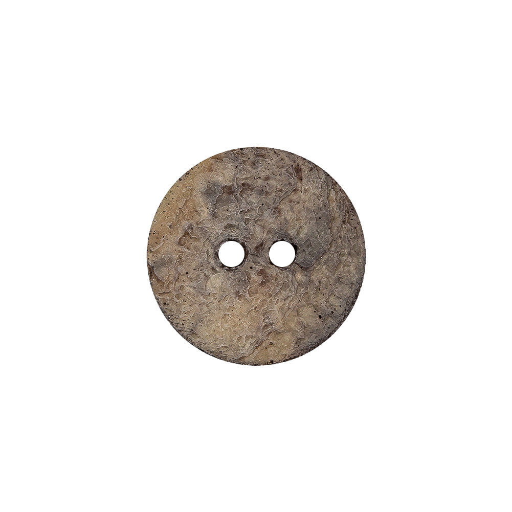Oil Slick Iridescent 2-Hole Shell Button - 28L/18mm Detail