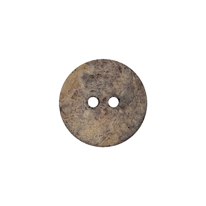 Oil Slick Iridescent 2-Hole Shell Button - 28L/18mm Detail