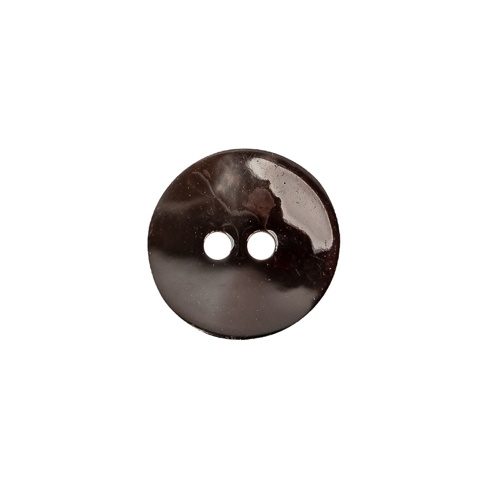 Oil Slick Iridescent 2-Hole Shell Button - 24L/15mm