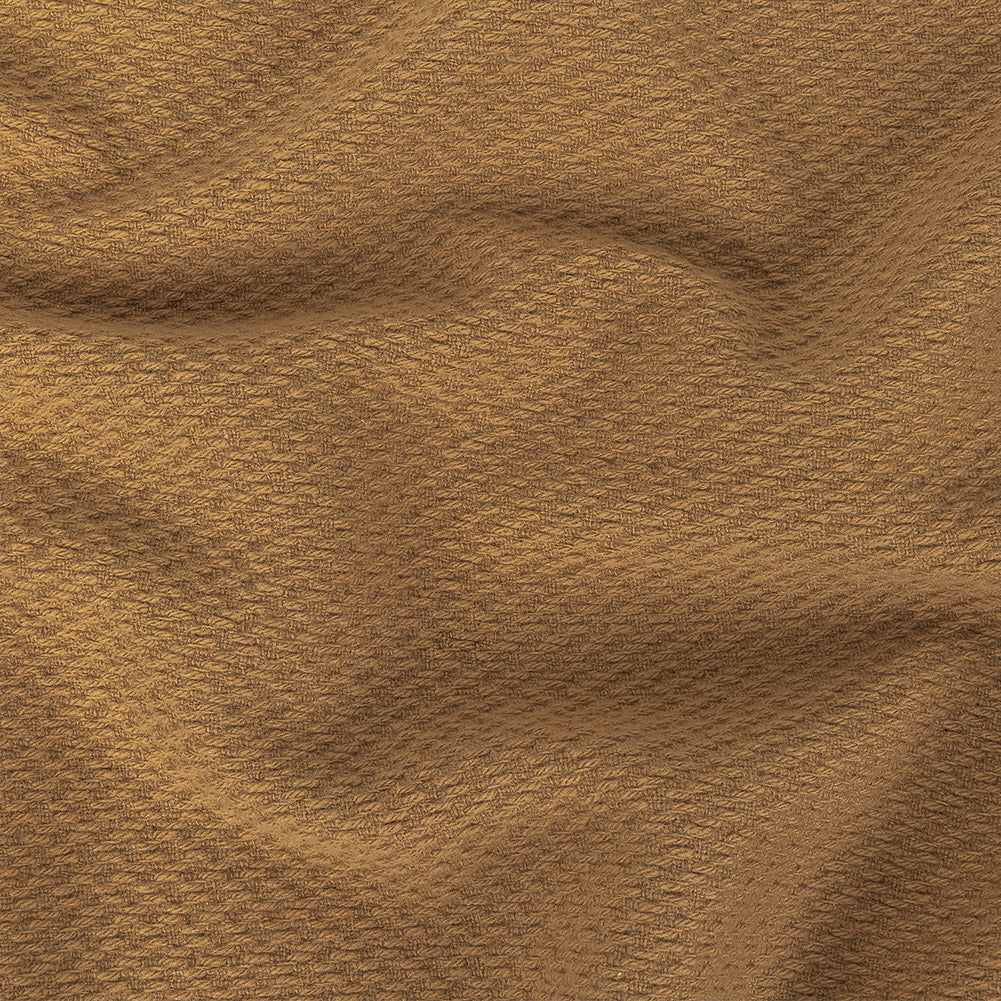 Tan Tactile Wool Woven
