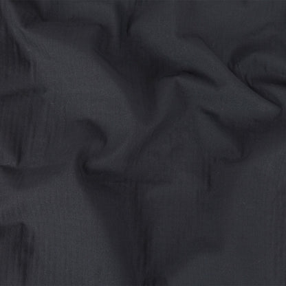 Navy Cotton Double Cloth with Striped Faux Quilting