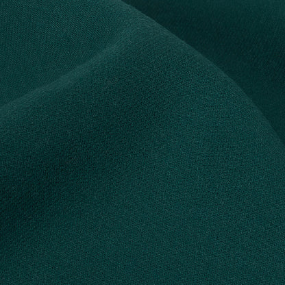 Teal Double Cloth Wool Twill Detail