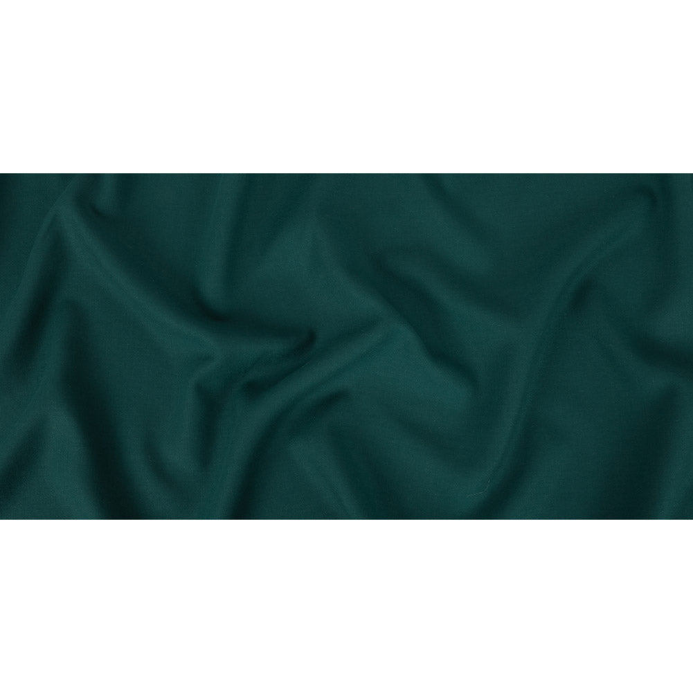 Teal Double Cloth Wool Twill Full