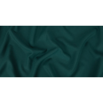 Teal Double Cloth Wool Twill Full