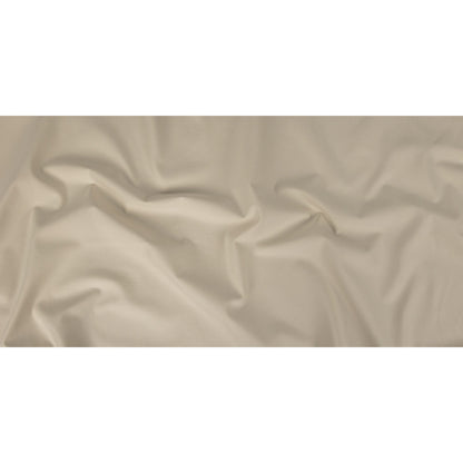 White Smoke Stretch Cotton Twill Full