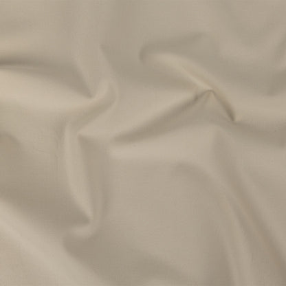 White Smoke Stretch Cotton Twill