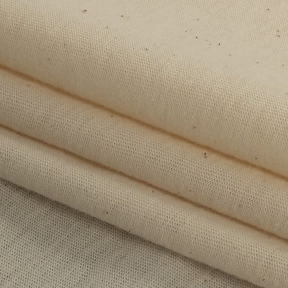 Natural Speckled Blended Cotton Jersey Folded
