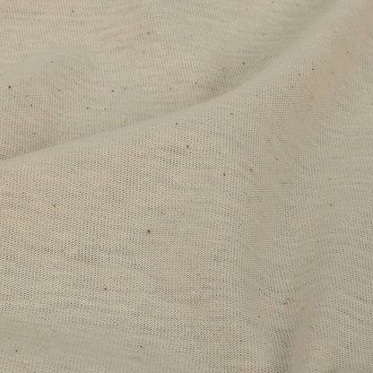 Natural Speckled Blended Cotton Jersey Detail