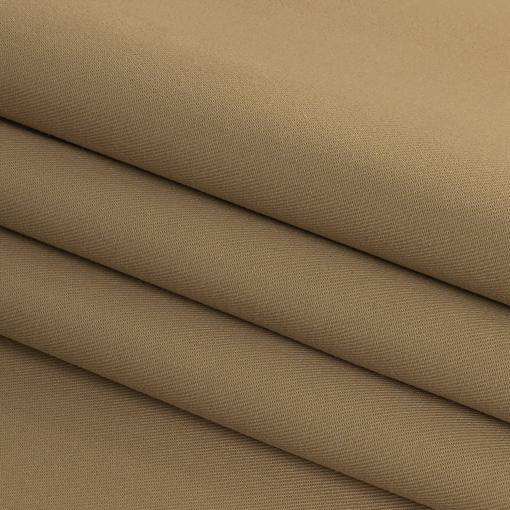 Khaki Cotton Twill Folded